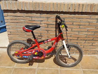 Bicicleta B-Pro 16 Roja