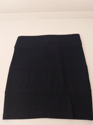 Minifalda azul marino talla m