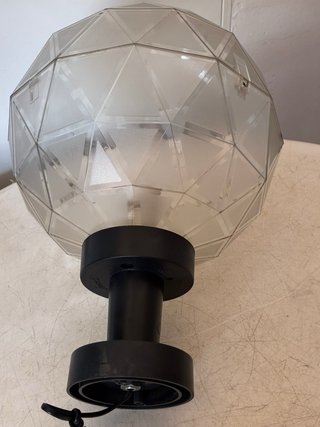 Pantalla de bola vintage metal y plástico