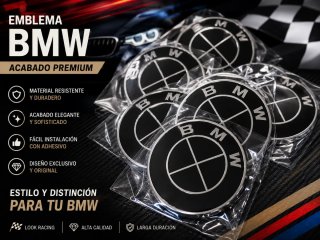 Emblema BMW Negro completo