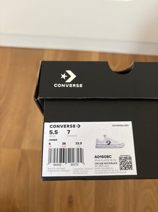 Converse Star Player 76 blancas nuevas
