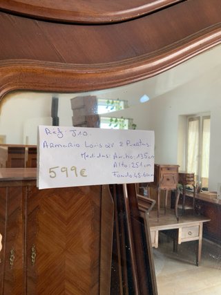 Armario antiguo Francés Estilo Luis XV Madera