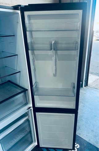 650.Frigorifico Candy Negro Mate No Frost Nuevo Ta