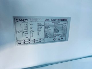 650.Frigorifico Candy Negro Mate No Frost Nuevo Ta
