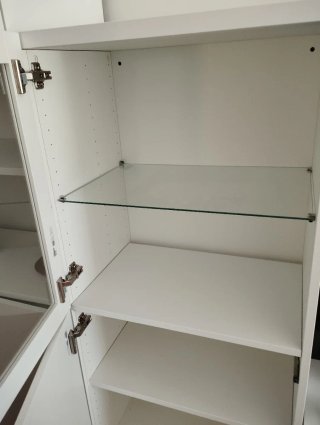 Mueble TV Besta / Lack Blanco Ikea