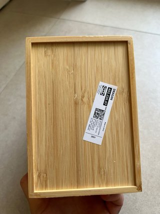 Caja de bambú IKEA DRAGAN