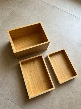 Caja de bambú IKEA DRAGAN