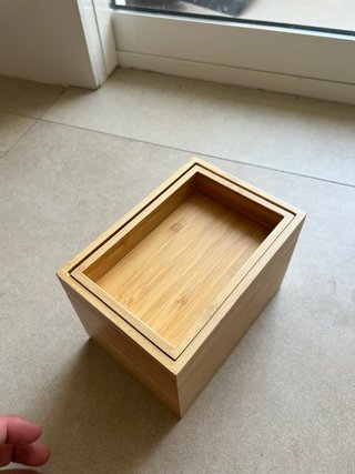 Caja de bambú IKEA DRAGAN