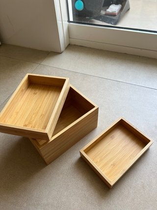 Caja de bambú IKEA DRAGAN