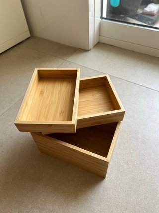 Caja de bambú IKEA DRAGAN
