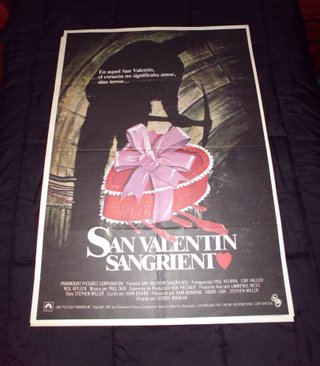 San Valentín Sangriento [CARTEL/POSTER ORIGINAL]