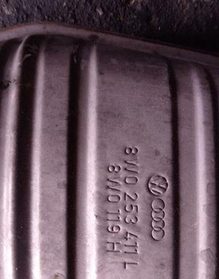 281105 tubo escape completo audi a5 sportback f5a