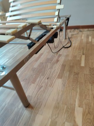 Somier eléctrico articulado + colchón Funke Medica