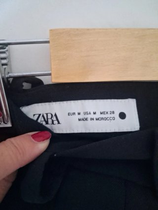 Pantalón de vestir Zara negro