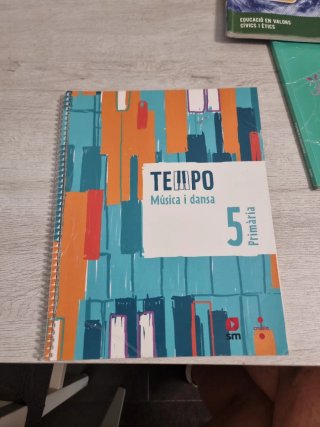 Música i dansa. 5 Primària. Tempo