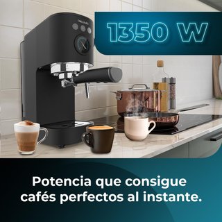 Cecotec Cafetera Express Cafelizzia Fast Pro 1350W