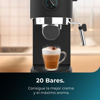 Cecotec Cafetera Express Cafelizzia Fast Pro 1350W