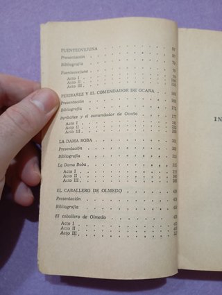 Libro: Fuenteovejuna / Peribañez y el Comendador..