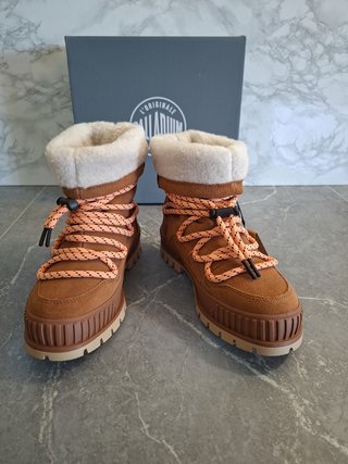 Botas Palladium Pallashock Hiver Marrones