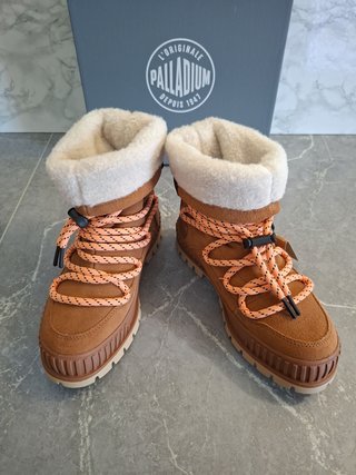 Botas Palladium Pallashock Hiver Marrones