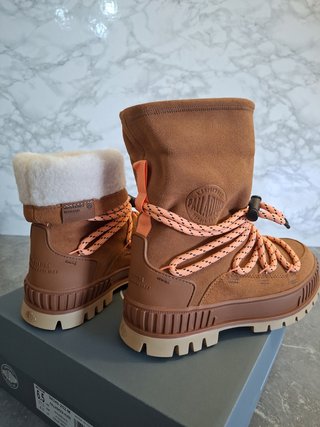 Botas Palladium Pallashock Hiver Marrones