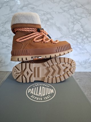 Botas Palladium Pallashock Hiver Marrones