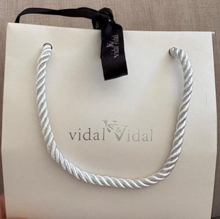 Collar Vidal & Vidal Plata Corazones Circonitas