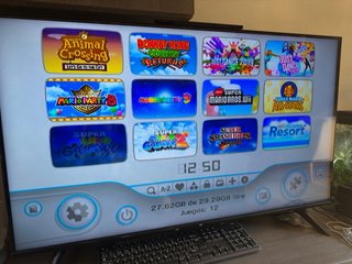 Nintendo Wii Blanca con juegos
