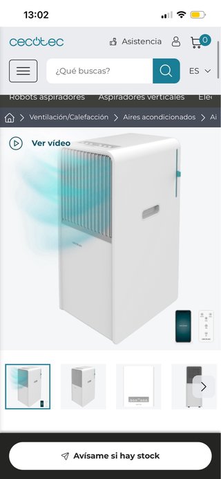 Cecotec Forceclima 7550 Aire Acondicionado Nuevo