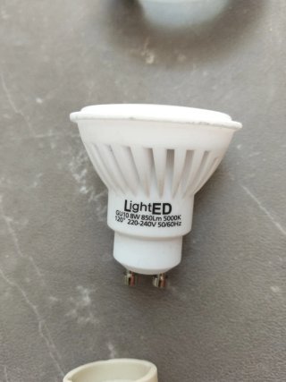 Pack 8 Focos LED Empotrables Redondos