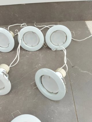 Pack 8 Focos LED Empotrables Redondos