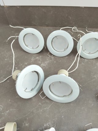 Pack 8 Focos LED Empotrables Redondos