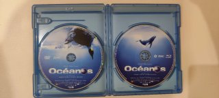 Pack Blu-ray y DVD Océanos