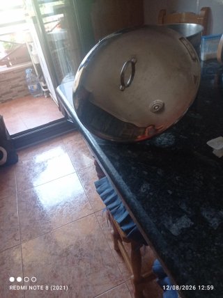 Olla de acero inoxidable