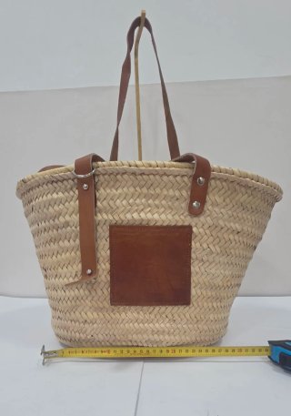 Bolso de playa de paja