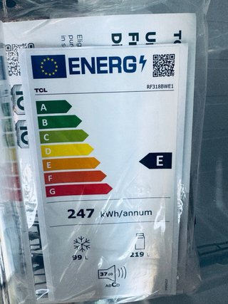 655.OFERTÓN Frigorifico Combi TCL No Frost Nuevo