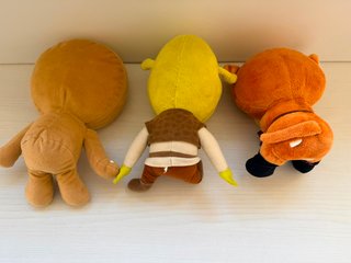 Set 3 pupazzi Shrek