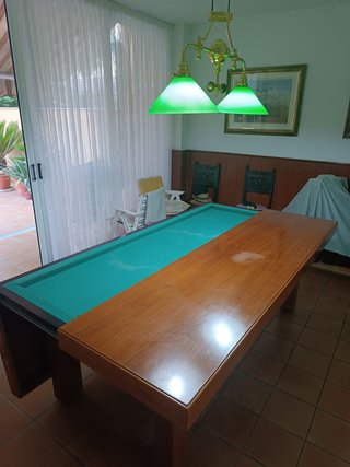 Mesa de billar francés convertible