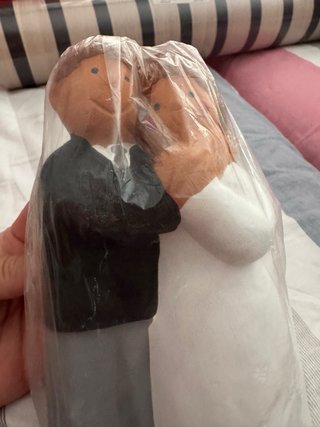 Pareja Novios figura patentada