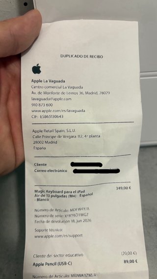Magic Keyboard iPad Air 13 (M4) Apple