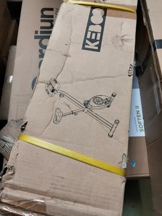 Bicicleta estática plegable magnética con pantalla