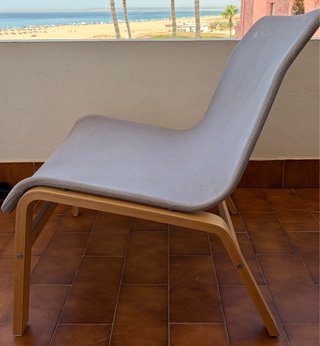 Silla de exterior moderna