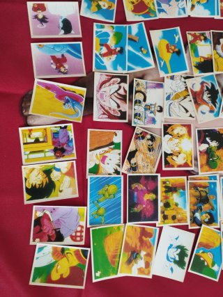 Lote Cromos Dragón Ball Z Panini Vintage 90s