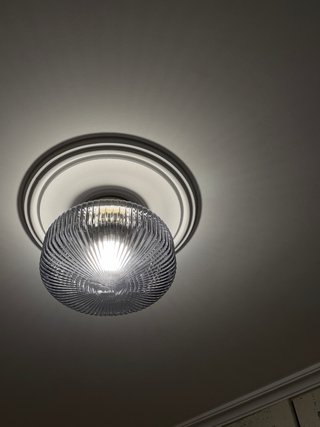 Lámpara de techo IKEA cristal