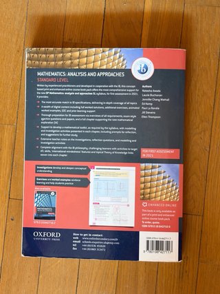 Mathematics Analysis and Approaches. Standard L...