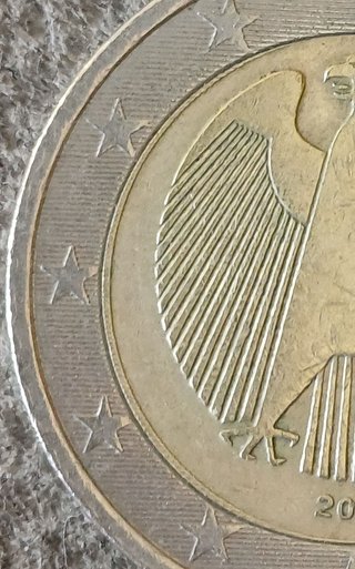 Moneda 2 Euros Alemania 2002 Ceca A.Errores varios