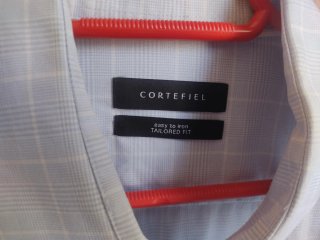 Camisa azul Cortefiel Talla XXL