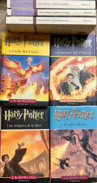 * Els 7 llibres de Harry Potter