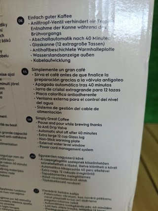 Cafetera de Goteo ELECTROLUX EKF 3300 (15 Tazas)