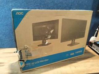 Monitor AOC 22" Full HD HDMI VGA 2ms altavoces
